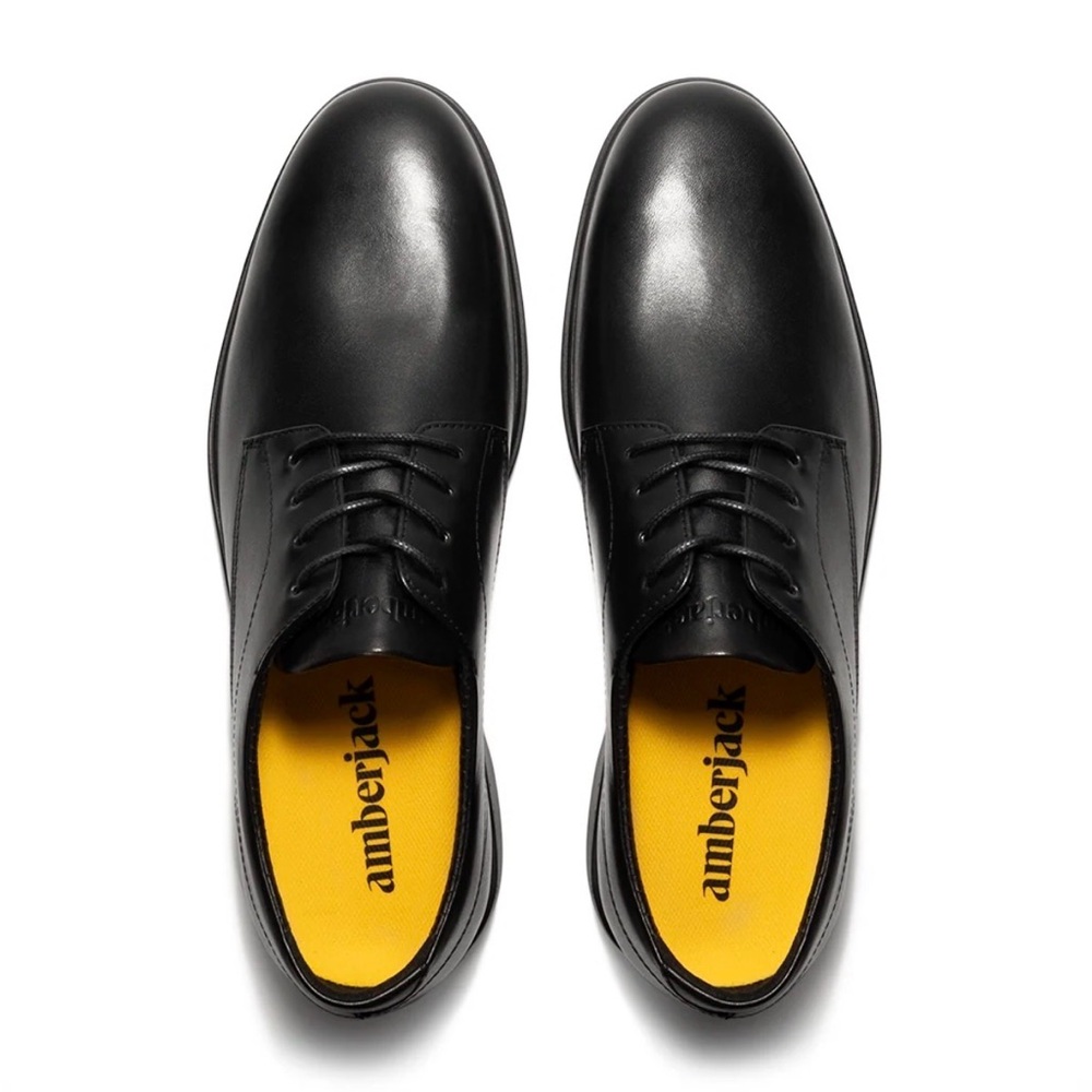 Amberjack The Original (Obsidian) - Classic Men's Dress Shoes - 11.5 / Wide